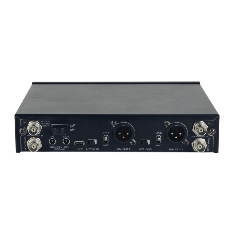 DAP Audio Bezprzewodowy zestaw Beltpack EDGE EBS-2 - 610-670 MHz