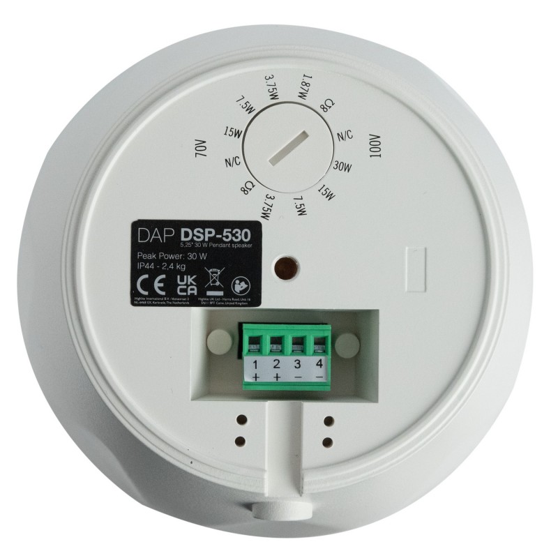 DAP Audio Głośnik wiszący pasywny DPS-530 5.25" - biały
