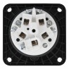 PCE Gniazdo zasilające CEE 63 A/400 V 5P żeńskie IP67 - czarne