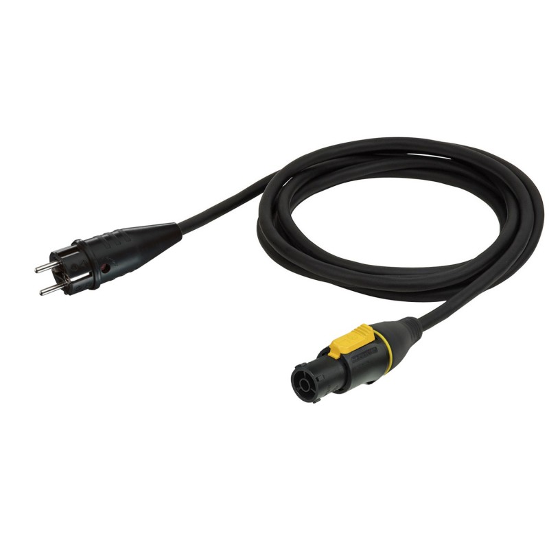 PCE Kabel zasilający Schuko do Neutrik powerCON TRUE1 3 x 1,5 mm² 1,5 m