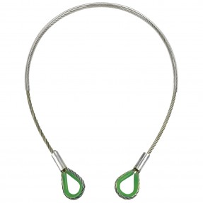 Eller Linka zabezpieczająca 1T WLL + PVC - 10 mm 6 x 36 WS - 2 m