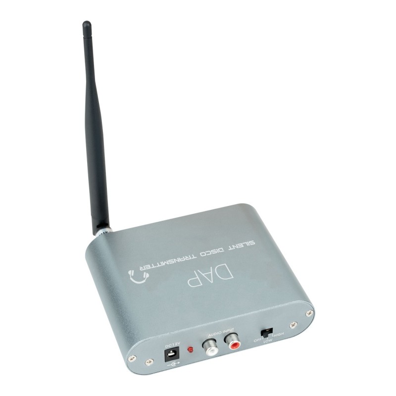 DAP Audio Nadajnik 3-kanałowy Silent Disco