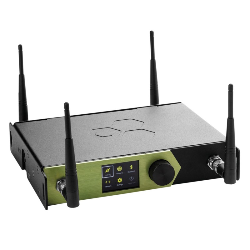 LumenRadio Nadajnik DMX/RDM Stardust Eight z Ethernet i Wi-Fi