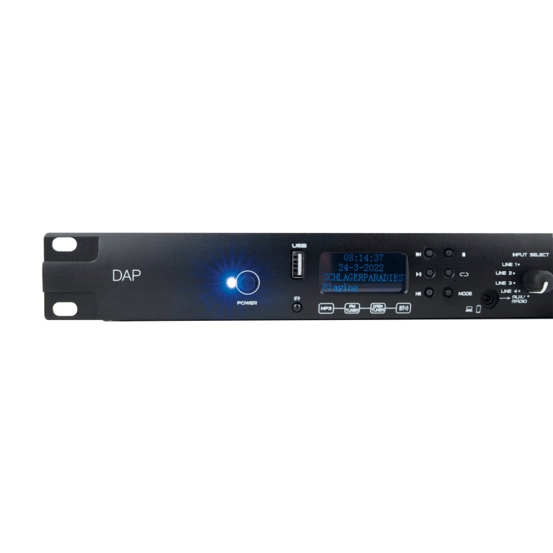 DAP Audio Odtwarzacz multimedialny MP-100DBT z DAB+