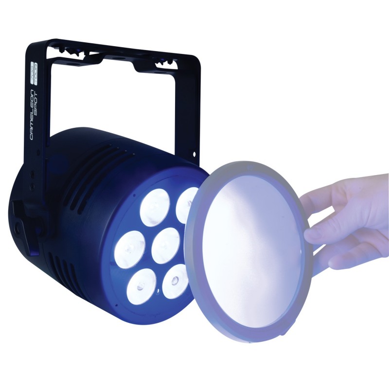 Showtec Reflektor zewnętrzny Cameleon Spot 7Q6 Tour 7x 12 W RGBWA-UV LED