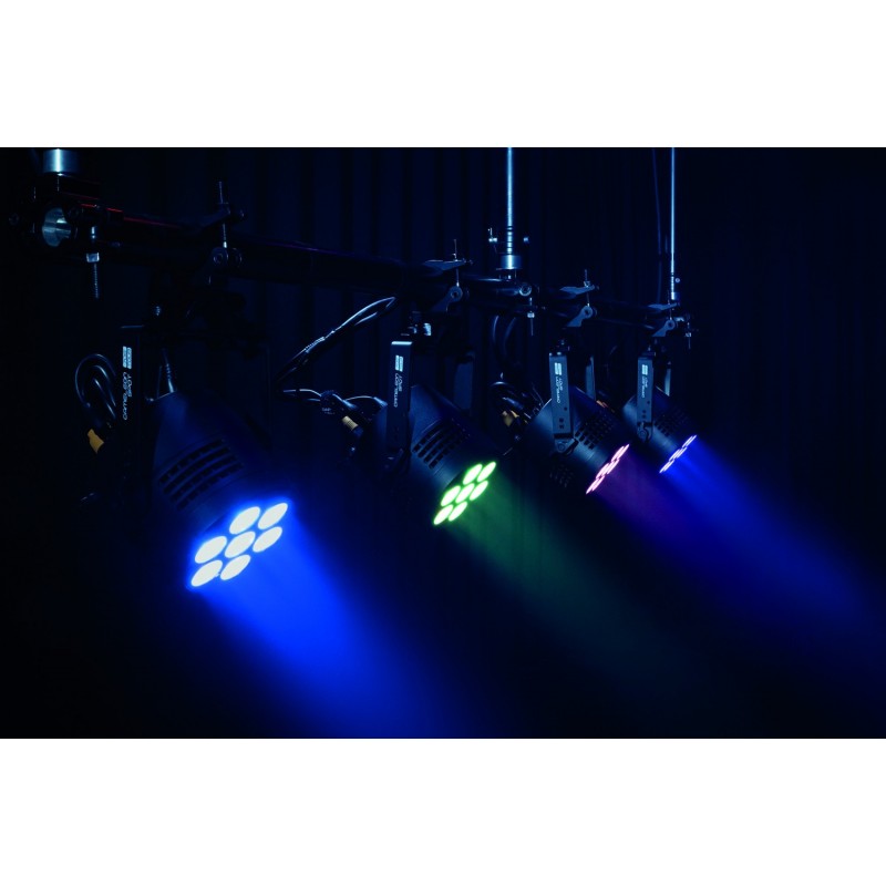 Showtec Reflektor zewnętrzny Cameleon Spot 7Q6 Tour 7x 12 W RGBWA-UV LED