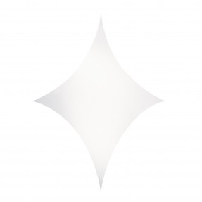 Wentex Rozciągliwy żagiel - diament 2.5 m x 3.75 m