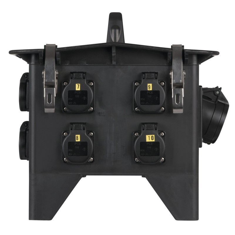 PCE Rozdzielacz zasilania MPD-832CEE CEE 32 A 8x Schuko - 2x CEE 16 A 5P