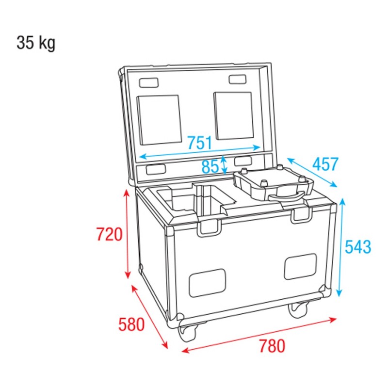 Infinity Skrzynia transportowa na 2x iW-1941