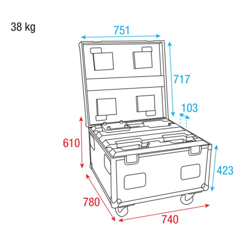 Infinity Skrzynia transportowa na 4x iW-741