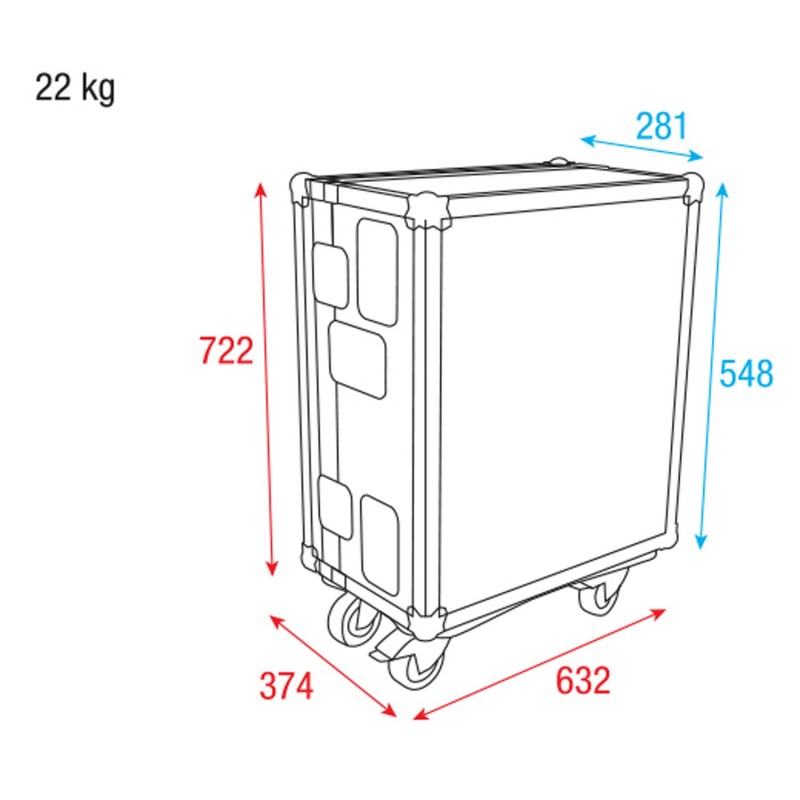 Infinity Skrzynia transportowa na Chimp 300