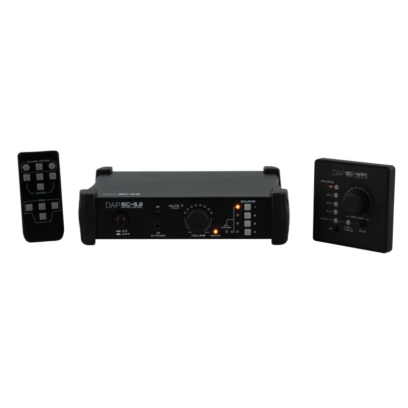 DAP Audio Stereofoniczny selektor źródeł dźwięku SC-5.2 Source Control