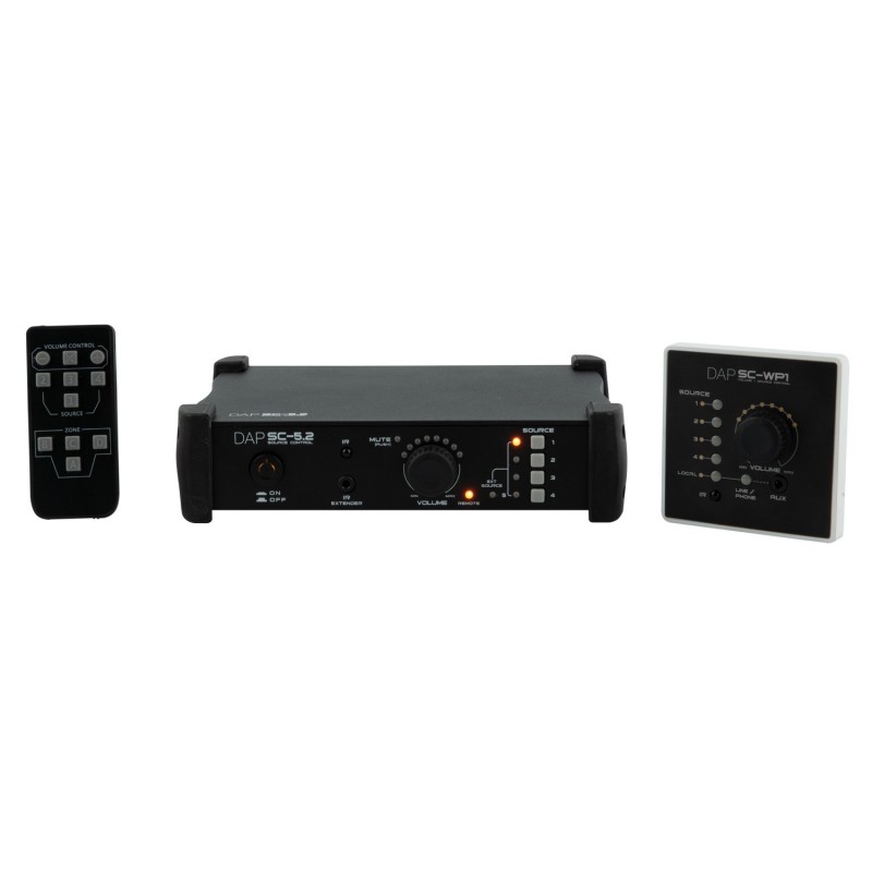 DAP Audio Stereofoniczny selektor źródeł dźwięku SC-5.2 Source Control