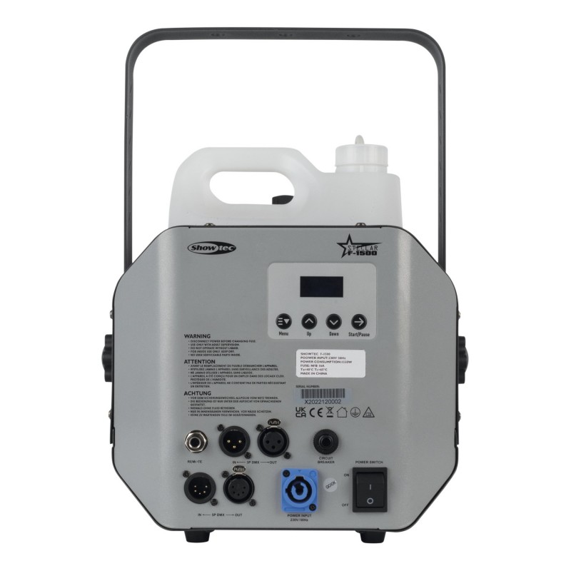 Showtec Wytwornica dymu Stellar F-1500