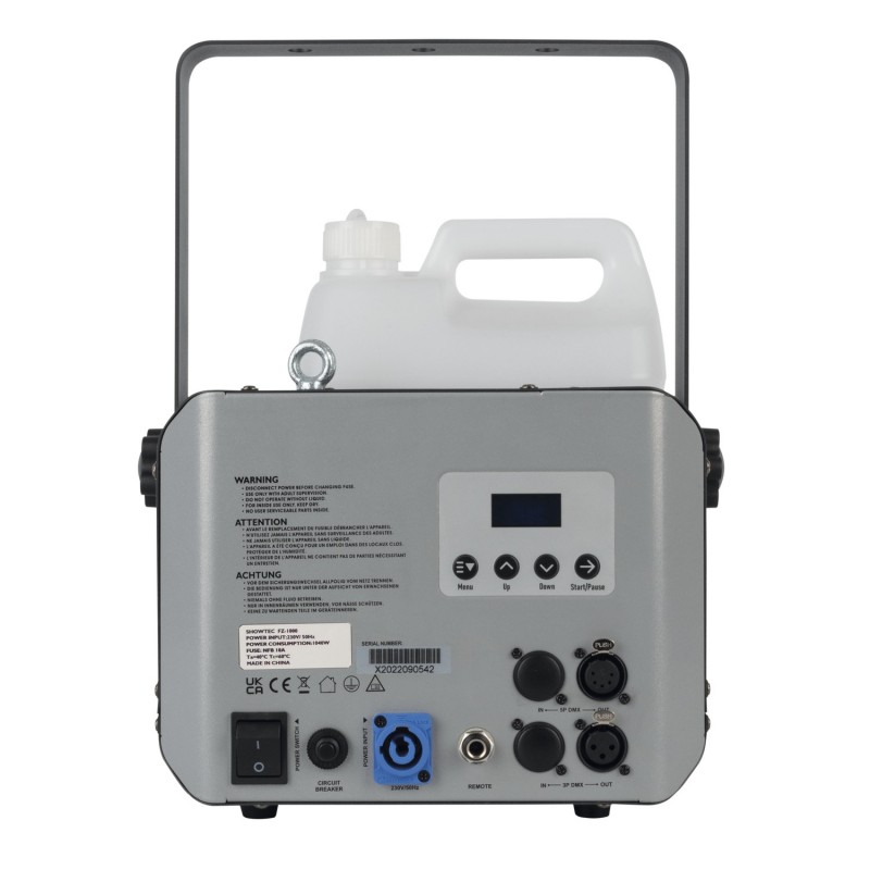 Showtec Wytwornica mgły Stellar FZ-1000