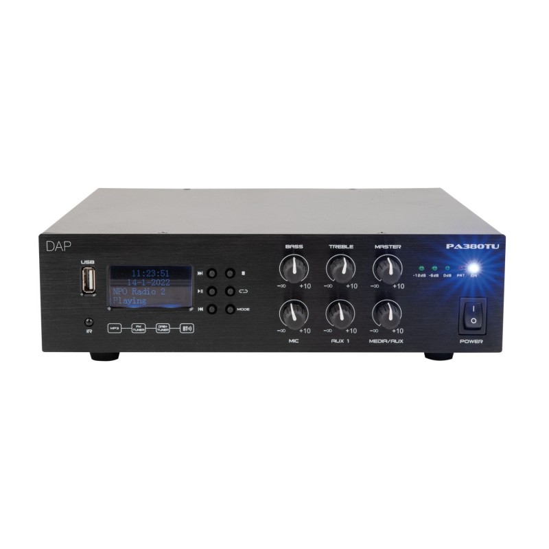 DAP Audio Wzmacniacz PA-380TU 80 W 100 V
