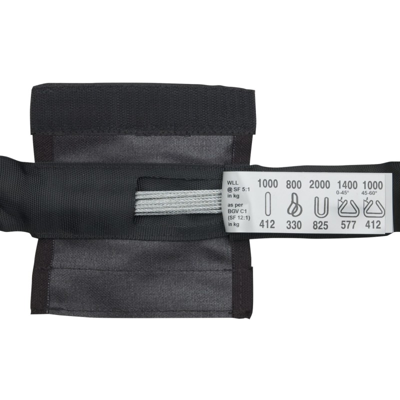 Eller Zawiesie stalowe WLL 1T - 0,5 m