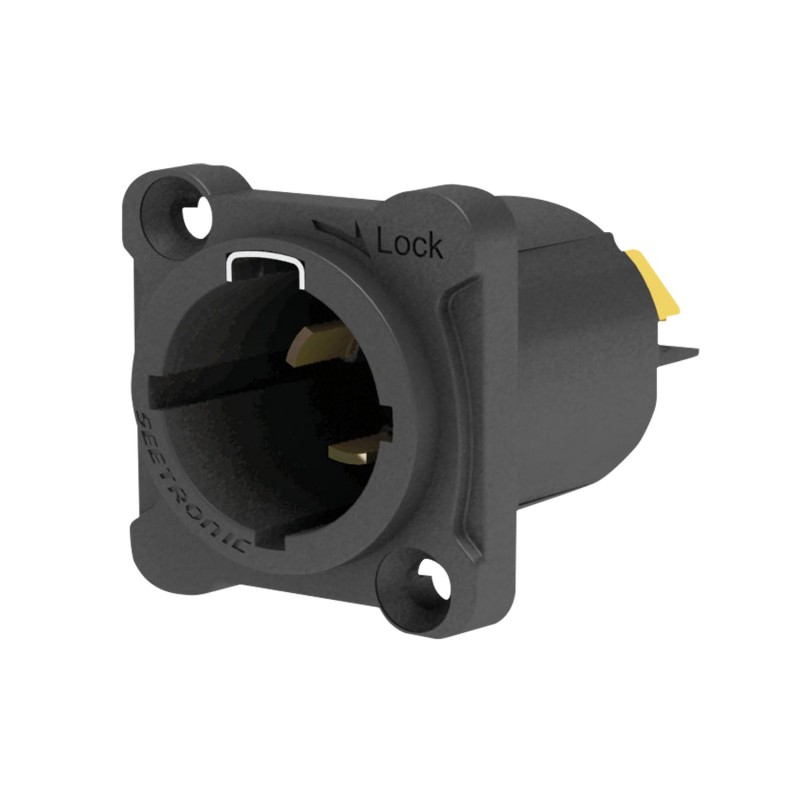 Seetronic Złącze montażowe Power Pro True Inlet - męskie w rozmiarze D