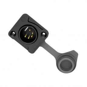 Seetronic Złącze montażowe XLR 5P męski IP65