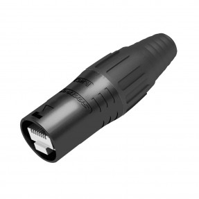 Seetronic Złącze RJ45 IP65 - czarne
