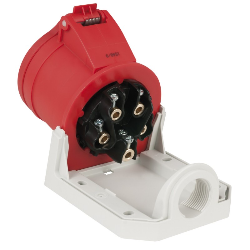 PCE Złącze zasilające ścienne CEE 16 A/400 V 5P żeńskie