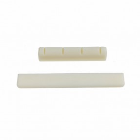 Kera Audio YKLL-1 - Zestaw siodełko i mostek z kości do ukulele