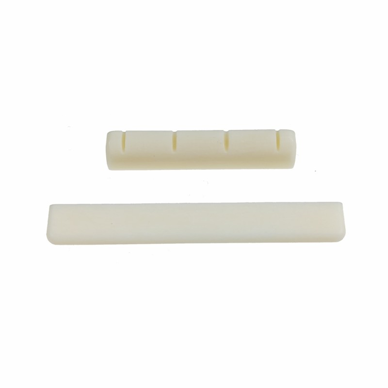 Kera Audio YKLL-1 - Zestaw siodełko i mostek z kości do ukulele