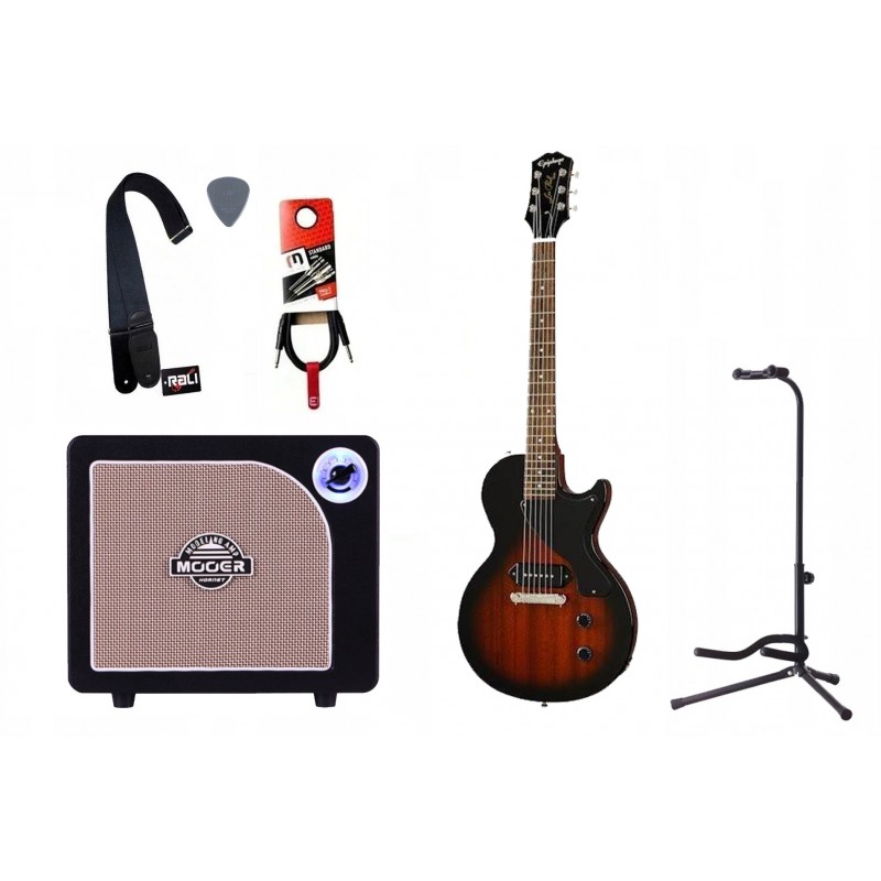 Gitara elektryczna + wzmacniacz 15W - zestaw 1505