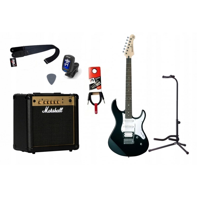 Gitara elektryczna + wzmacniacz 15W - zestaw 1508
