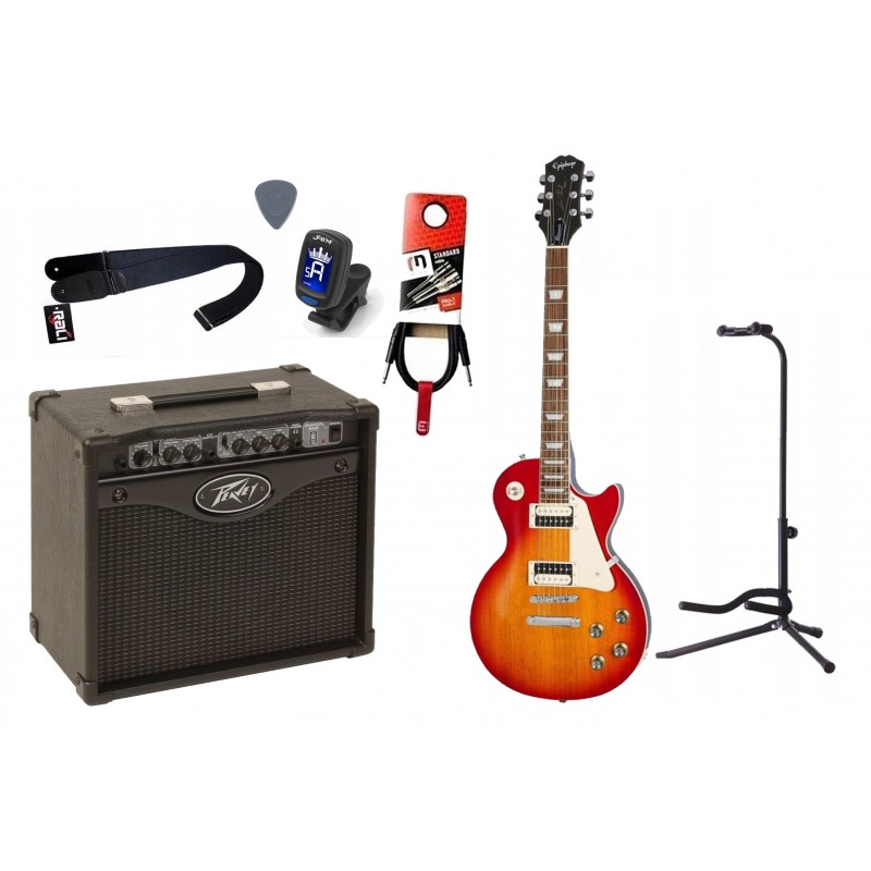 Gitara elektryczna + wzmacniacz 15W - zestaw 1509