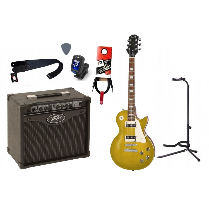 Gitara elektryczna + wzmacniacz 15W - zestaw 1510