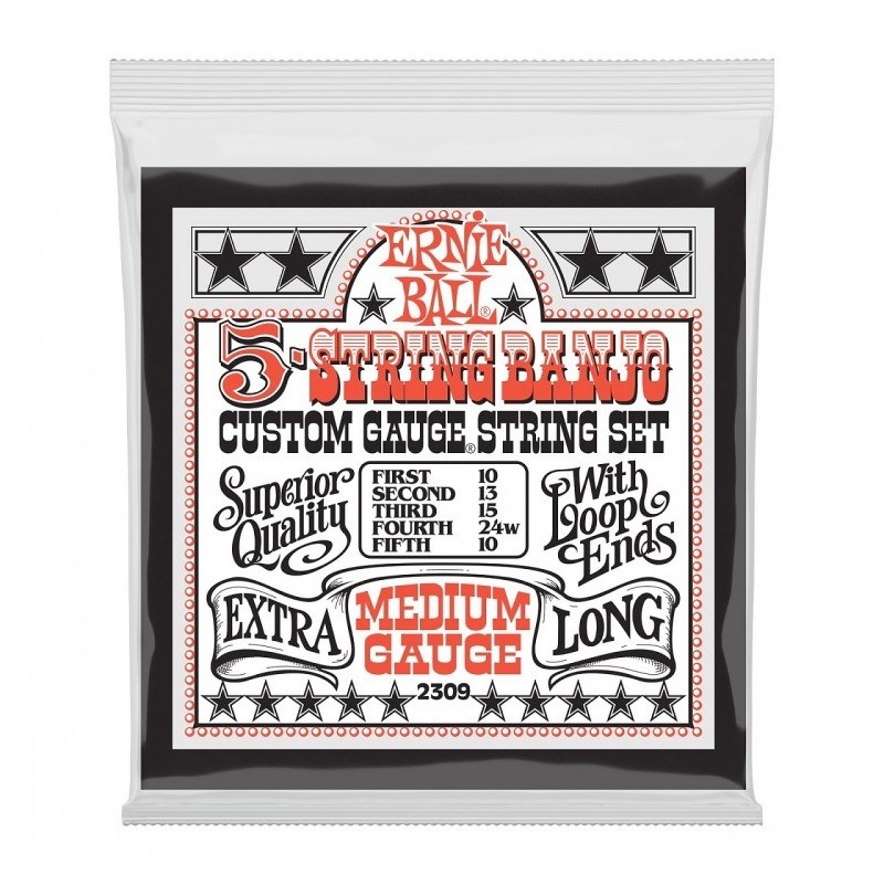 ERNIE BALL EB 2309 - struny do banjo i mandolin