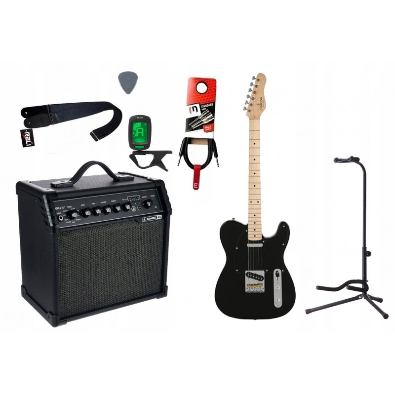 Gitara elektryczna + wzmacniacz 20W - zestaw 1472