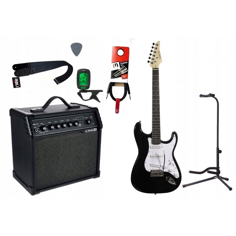 Gitara elektryczna + wzmacniacz 20W - zestaw 1477