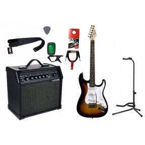 Gitara elektryczna + wzmacniacz 20W - zestaw 1478