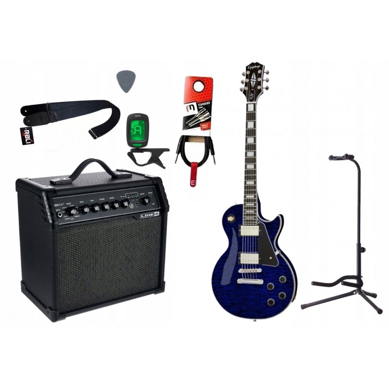 Gitara elektryczna + wzmacniacz 20W - zestaw 1483