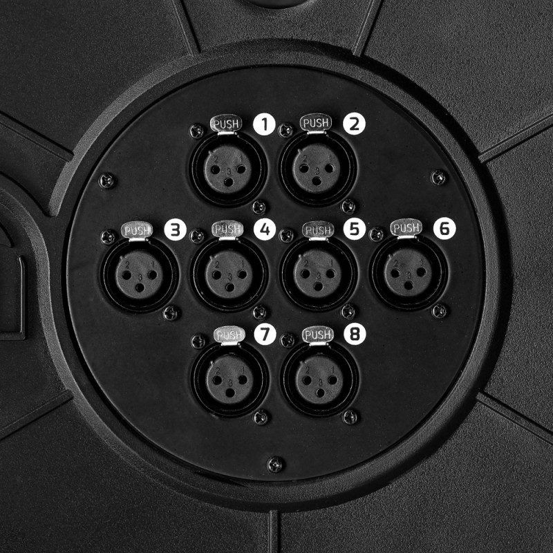 Adam Hall K4CD15MC80 - Kabel wielożyłowy na bębnie, 8-kanałów, 15m - 7