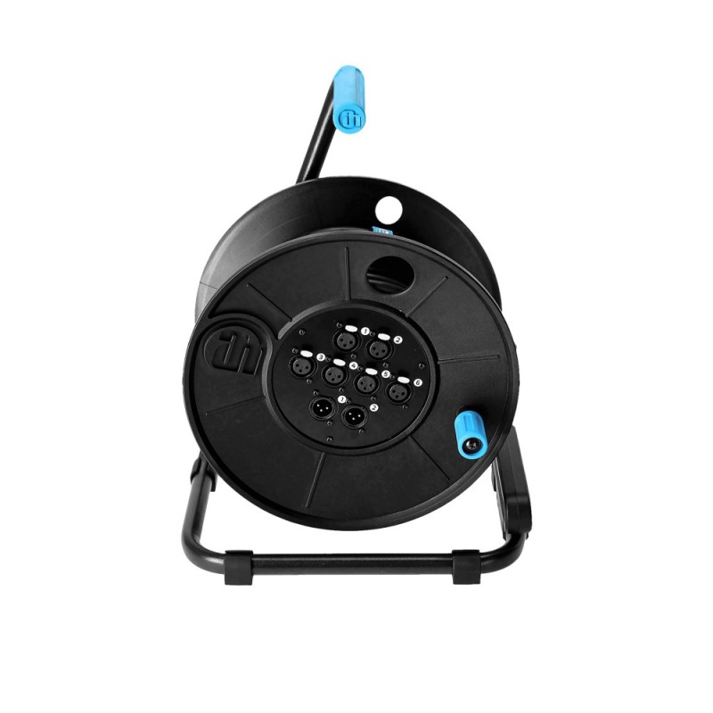 Adam Hall K4CD15MC62 - Kabel wielożyłowy na bębnie, 8-kanałów (6-send, 2-return), 15m - 3