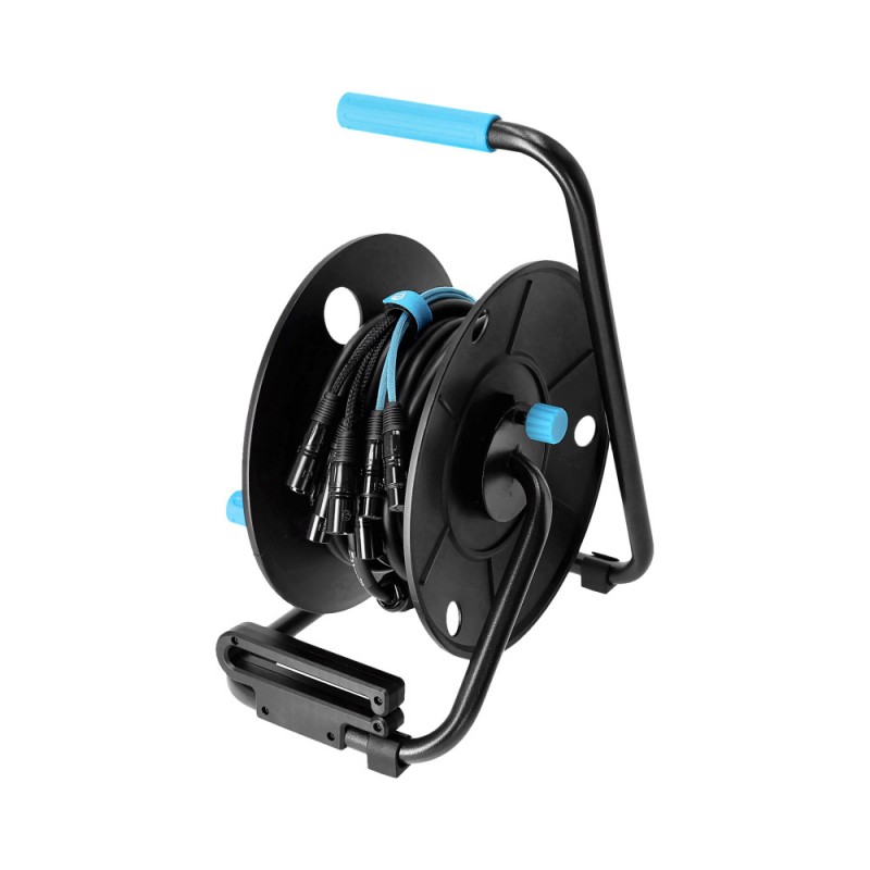 Adam Hall K4CD15MC62 - Kabel wielożyłowy na bębnie, 8-kanałów (6-send, 2-return), 15m - 5