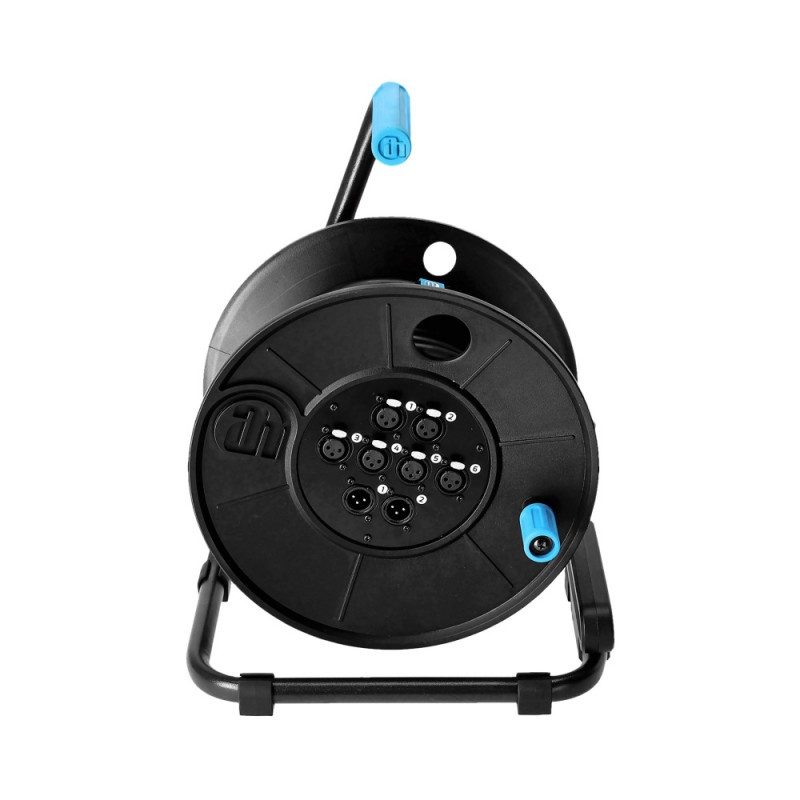 Adam Hall K4CD30MC62 - Kabel wielożyłowy na bębnie, 8-kanałów (6-send, 2-return), 30m - 3