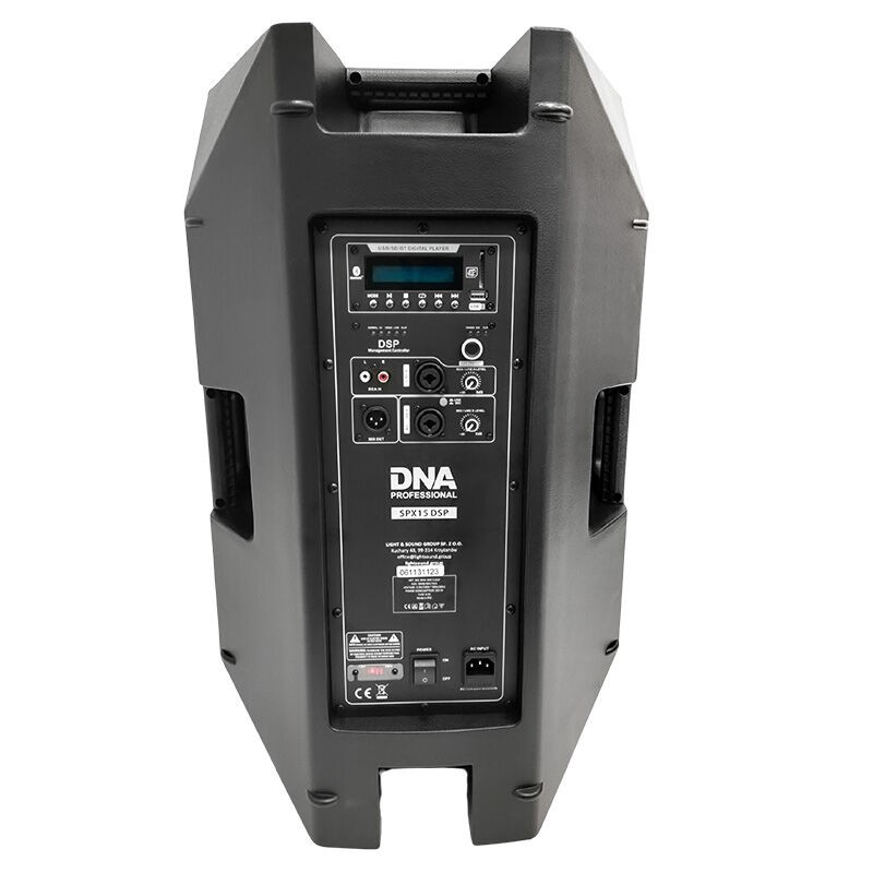DNA SPX15 DSP - kolumna głośnikowa aktywna 15" Bluetooth USB SD MP3 - 3