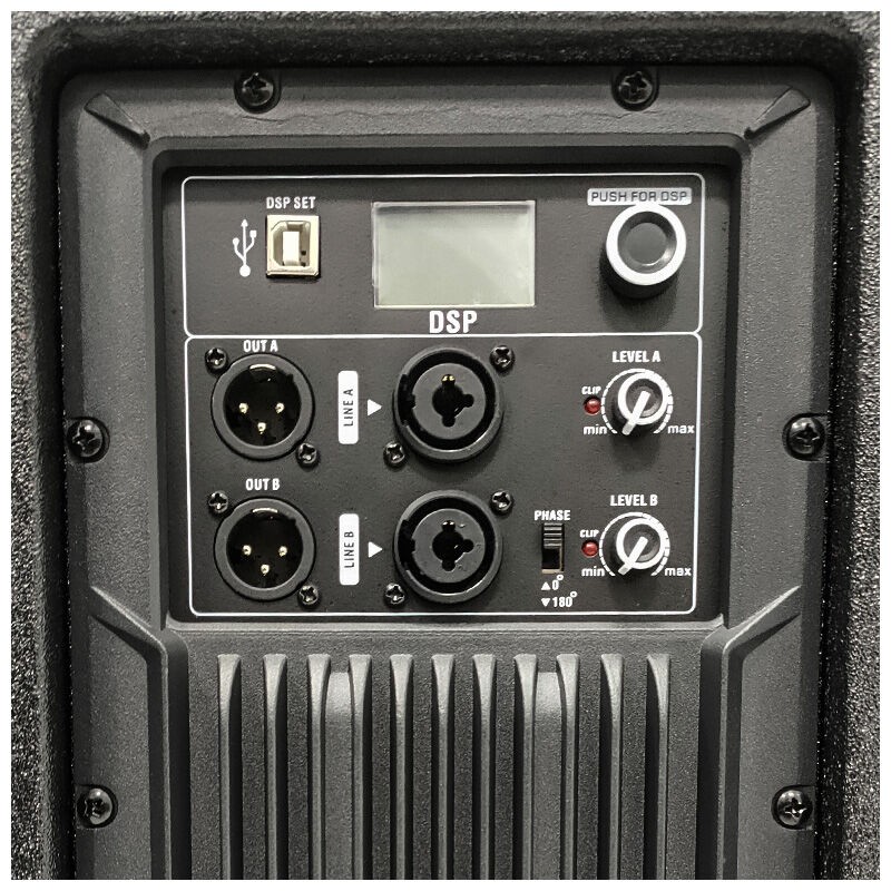 DNA SPX18 SUB - kolumna basowa aktywna subwoofer DSP 600W - 4