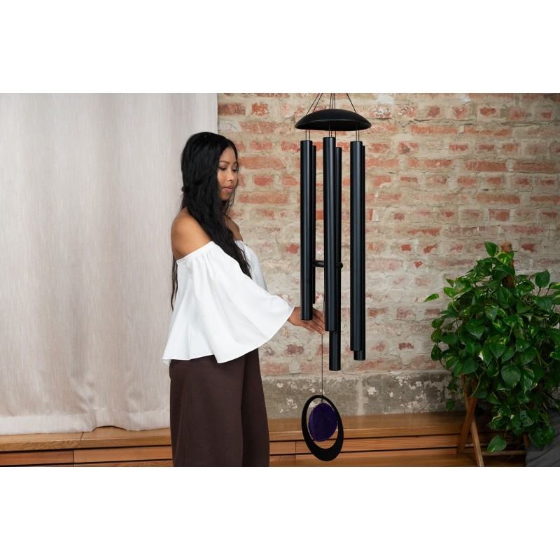 Sonic Energy MCDT50ABK - Dzwonki chimes Purple Agate Meditation - 50" / 128 cm - 2 - Dzwonki - Sonic Energy MCDT50ABK - Dzwonki 