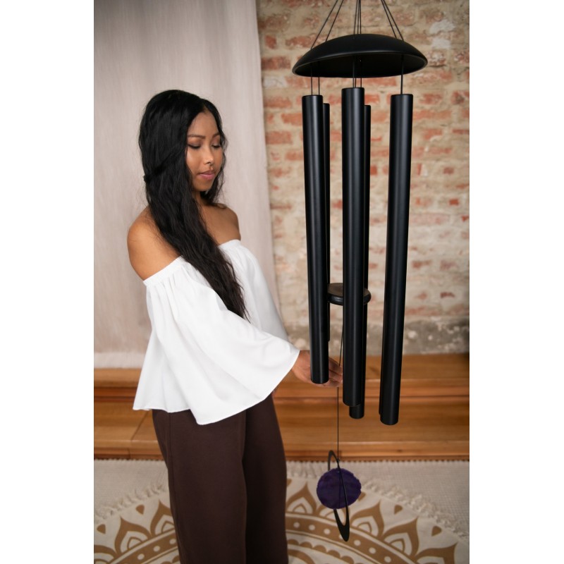 Sonic Energy MCDT50ABK - Dzwonki chimes Purple Agate Meditation - 50" / 128 cm - 3 - Dzwonki - Sonic Energy MCDT50ABK - Dzwonki 