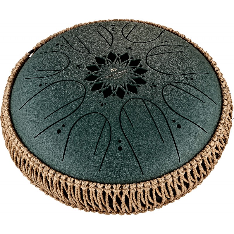 Sonic Energy MOSTD4DG - Tongue Drum 10" - Dark Green - 1 - Tongue Drum - Sonic Energy MOSTD4DG - Tongue Drum 10" - Dark Green