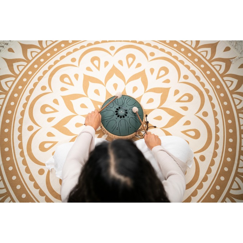 Sonic Energy MOSTD4DG - Tongue Drum 10" - Dark Green - 5 - Tongue Drum - Sonic Energy MOSTD4DG - Tongue Drum 10" - Dark Green