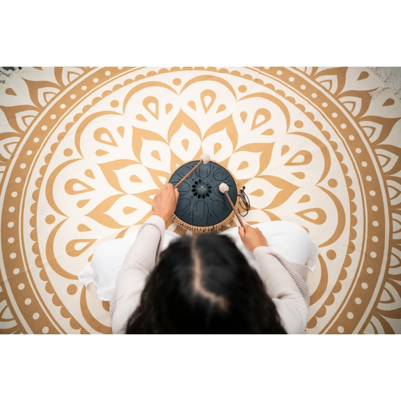 Sonic Energy MOSTD2NB - Tongue Drum 10" - Navy Blue - 5 - Tongue Drum - Sonic Energy MOSTD2NB - Tongue Drum 10" - Navy Blue