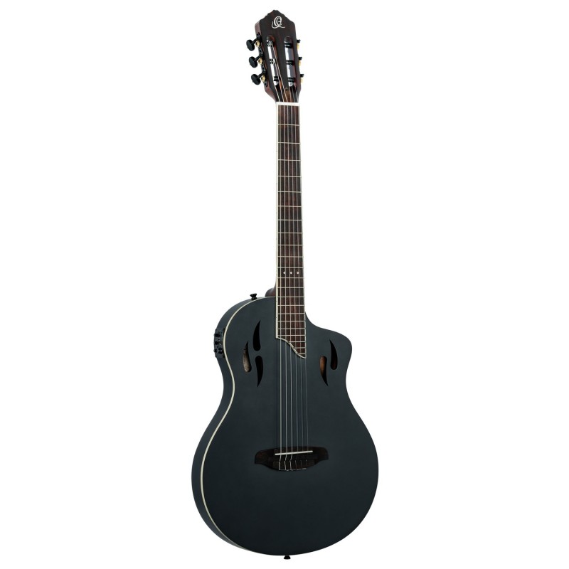 Ortega RTPSTD-SBK - Gitara elektro-klasyczna + pokrowiec - 1 - Gitary e-klasyczne - Ortega RTPSTD-SBK - Gitara elektro-klasyczna
