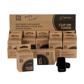 Ortega OETSD-10BK - Tunery gitarowe - 1 - Tunery - Ortega OETSD-10BK - Tunery gitarowe