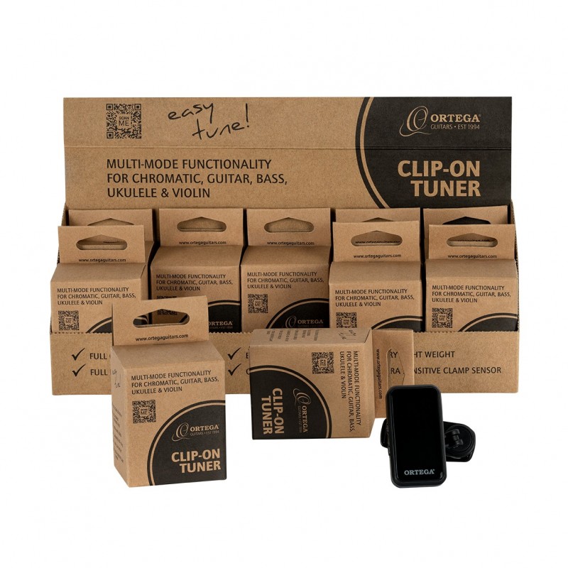 Ortega OETSD-10BK - Tunery gitarowe - 1 - Tunery - Ortega OETSD-10BK - Tunery gitarowe